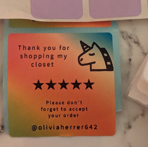 100 Custom thermal Labels - Picture 2 of 16